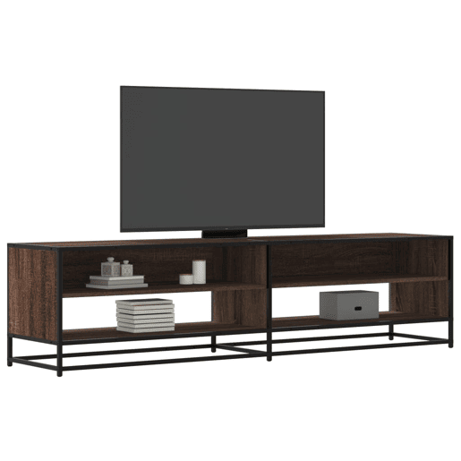 Móvel de TV - Modulo de TV - Armário de TV 180,5x40x46 cm derivados madeira carvalho castanho