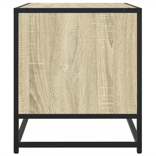 Móvel TV - Modulo de TV - Armário de TV 91x40x46 cm derivados madeirametal carvalho sonoma