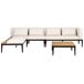 Beliani Conjunto de jardín BRACCIANO Beliani Conjunto de jardín BRACCIANO Beige