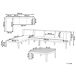 Beliani Conjunto de jardín BRACCIANO Beliani Conjunto de jardín BRACCIANO Beige