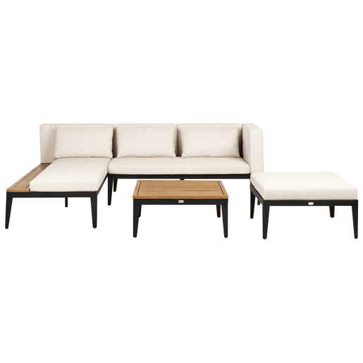 Beliani Conjunto lounge BRACCIANO Beliani Conjunto lounge BRACCIANO