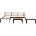 Beliani Conjunto de jardín BRACCIANO Beliani Conjunto de jardín BRACCIANO Beige
