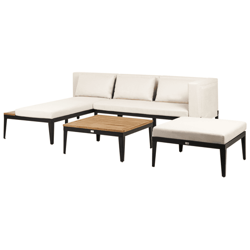 Beliani Conjunto lounge BRACCIANO Beliani Conjunto lounge BRACCIANO