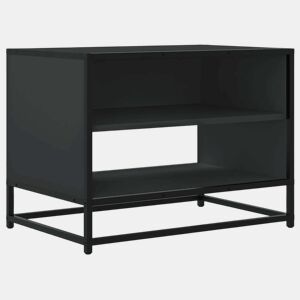 Móvel para TV - Móvel de TV - Armário de TV 61x40x46 cm derivados de madeirametal preto