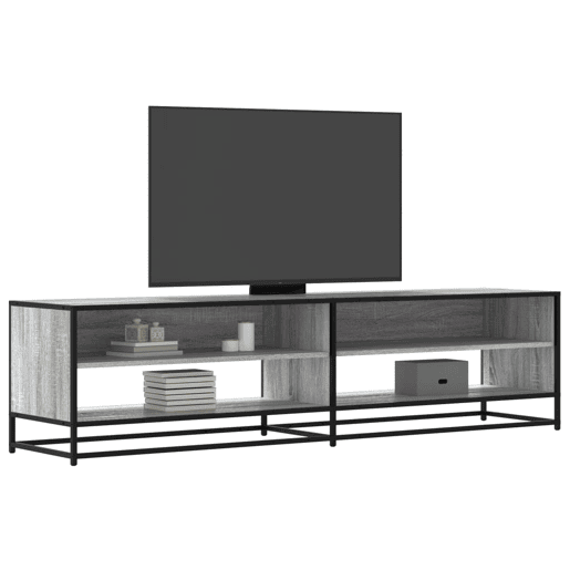 Móvel de TV - Modulo de TV - Armário de TV 180,5x40x46 cm derivados de madeira cinzento sonoma