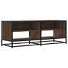 Móvel TV - Modulo de TV - Armário de TV 120,5x40x46 cm deriv. madeirametal carvalho castanho