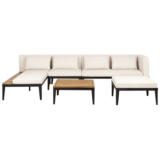 Beliani Conjunto lounge BRACCIANO