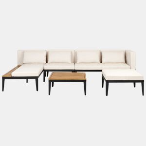 Beliani Conjunto lounge BRACCIANO