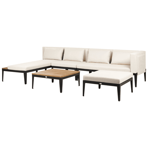 Beliani Conjunto lounge BRACCIANO