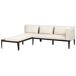 Beliani Conjunto de jardín BRACCIANO Beliani Conjunto de jardín BRACCIANO Beige