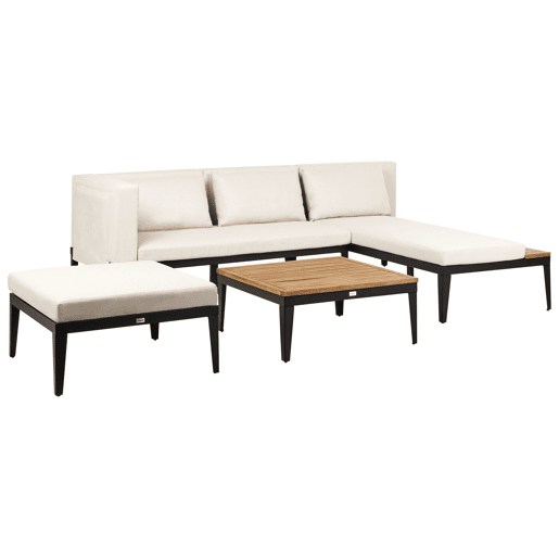 Beliani Conjunto lounge BRACCIANO Beliani Conjunto lounge BRACCIANO