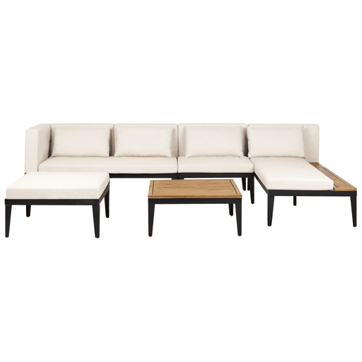 Beliani Conjunto lounge BRACCIANO