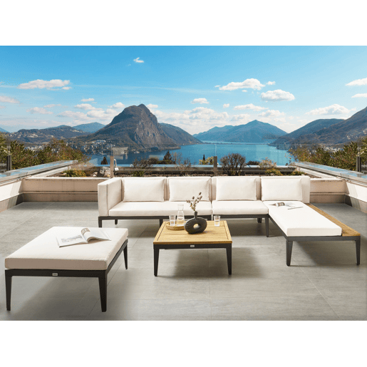 Beliani Conjunto lounge BRACCIANO