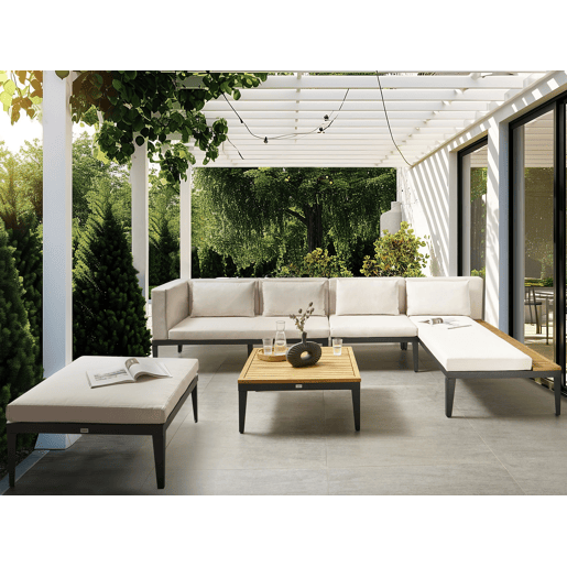Beliani Conjunto lounge BRACCIANO