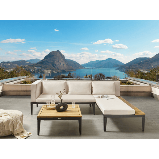 Beliani Conjunto lounge BRACCIANO