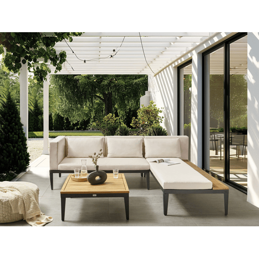 Beliani Conjunto lounge BRACCIANO
