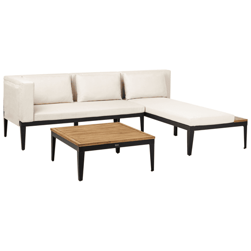 Beliani Conjunto lounge BRACCIANO