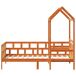 Cama infantil - Cama para niños 98x203 Cama infantil - Cama para niños 98x203 Marrón