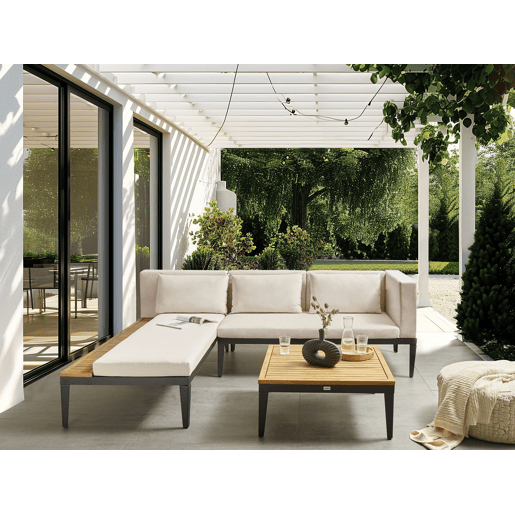 Beliani Conjunto lounge BRACCIANO
