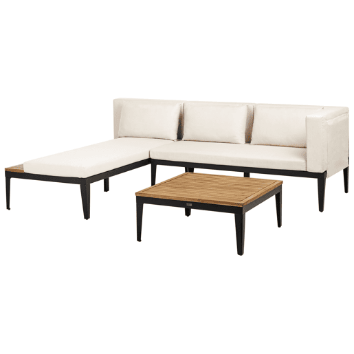 Beliani Conjunto lounge BRACCIANO