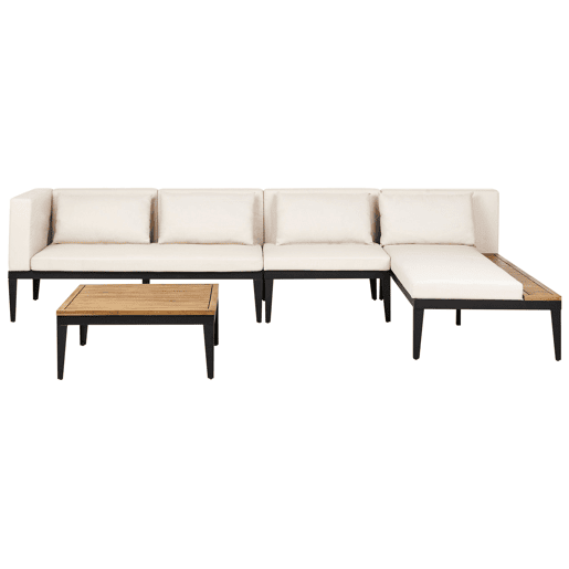 Beliani Conjunto lounge BRACCIANO
