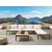 Beliani Conjunto de jardín BRACCIANO Beliani Conjunto de jardín BRACCIANO Beige