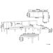 Beliani Conjunto de jardín BRACCIANO Beliani Conjunto de jardín BRACCIANO Beige