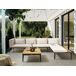 Beliani Conjunto de jardín BRACCIANO Beliani Conjunto de jardín BRACCIANO Beige