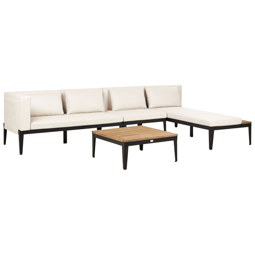 Beliani Conjunto lounge BRACCIANO