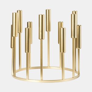 Candelabro TRAFARIA Metal 26 cm Dourado