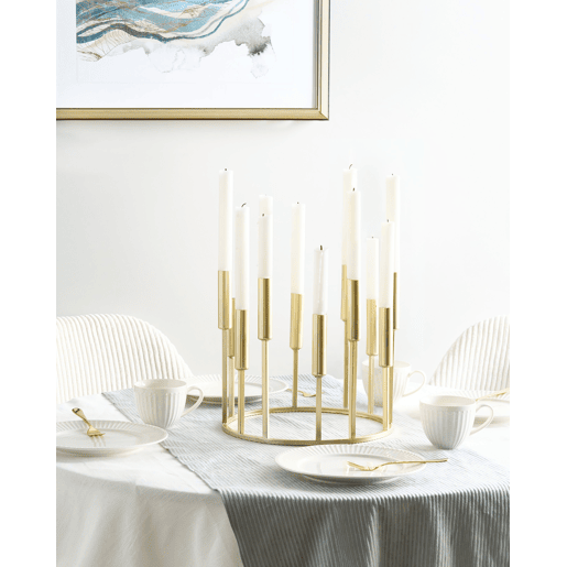 Candelabro TRAFARIA Metal 26 cm Dourado