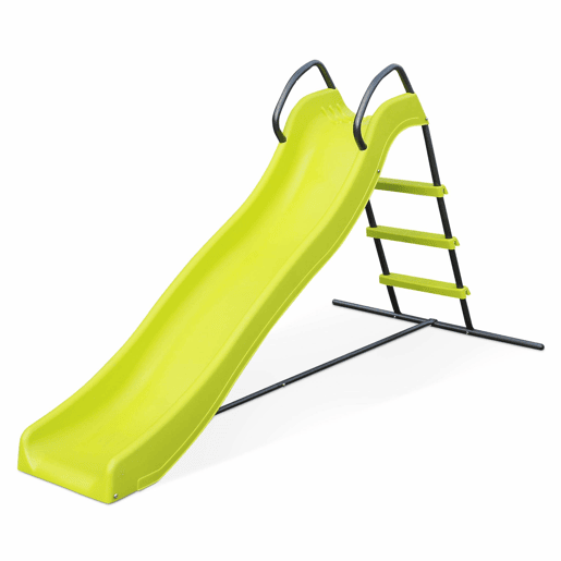 Escorregador infantil com ondas duplas, 185cm, Sirocco, Verde, 185x95x105 cm