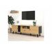 Mueble de TV industrial con diseño de madera Mueble de TV industrial con diseño de madera Roble Artisan