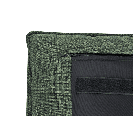 Cama baú Tecido BAJONNA 180 x 200 cm Verde escuro