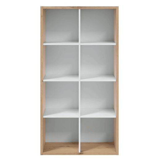 Pacote de escritório Noa Youth estilo moderno Nodi Oak e Artik White Color Pacote de escritório Noa Youth estilo moderno Nodi Oak e Artik White Color