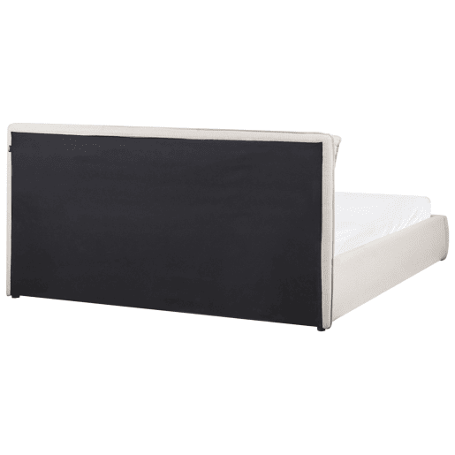 Cama baú Tecido BAJONNA 180 x 200 cm Creme