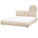Beliani Cama de agua Bouclé VINAY 196x233 Beliani Cama de agua Bouclé VINAY 196x233 Beige