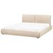 Beliani Cama de agua Bouclé VINAY 196x233 Beliani Cama de agua Bouclé VINAY 196x233 Beige