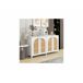 Elegante aparador de ratán de 4 puertas Elegante aparador de ratán de 4 puertas Blanco