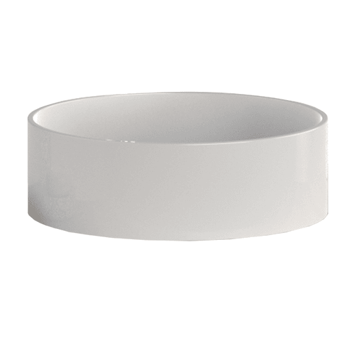 Armário de banheiro estilo nórdico Siena em branco suave e carvalho cambriano com 1 gaveta e 2 portas (pia de cerâmica)