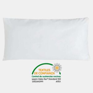 Fronha infantil respirável e à prova d'água, feita de tecido 100% algodão natural (75 cm)