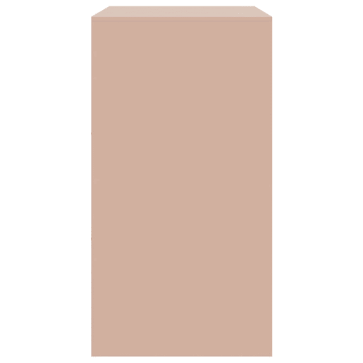 vidaXL Aparador 67x39x73 cm aço rosa vidaXL Aparador 67x39x73 cm aço rosa