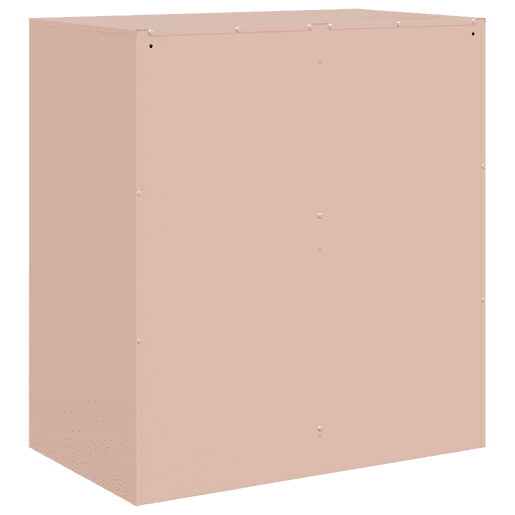 vidaXL Aparador 67x39x73 cm aço rosa vidaXL Aparador 67x39x73 cm aço rosa