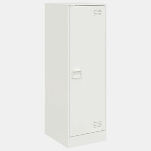 vidaXL Aparador 34,5x39x107 cm aço branco