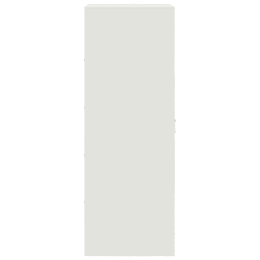 vidaXL Aparador 34,5x39x107 cm aço branco