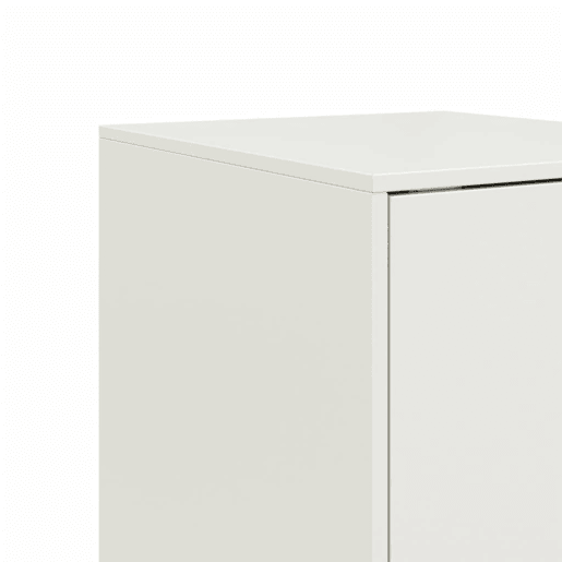vidaXL Aparador 34,5x39x107 cm aço branco