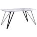 Beliani Mesa de comedor MOLDEN 150x80 Beliani Mesa de comedor MOLDEN 150x80 Blanco
