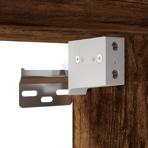 vidaXL 3 pcs conjunto de móveis WC madeira processada carvalho fumado vidaXL 3 pcs conjunto de móveis WC madeira processada carvalho fumado