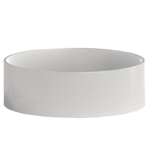 Armário de banheiro estilo nórdico Siena em branco suave e carvalho cambriano com 1 gaveta e 2 portas (sem pia)