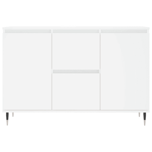 vidaXL Aparador 101,5x35x70 cm derivados de madeira branco